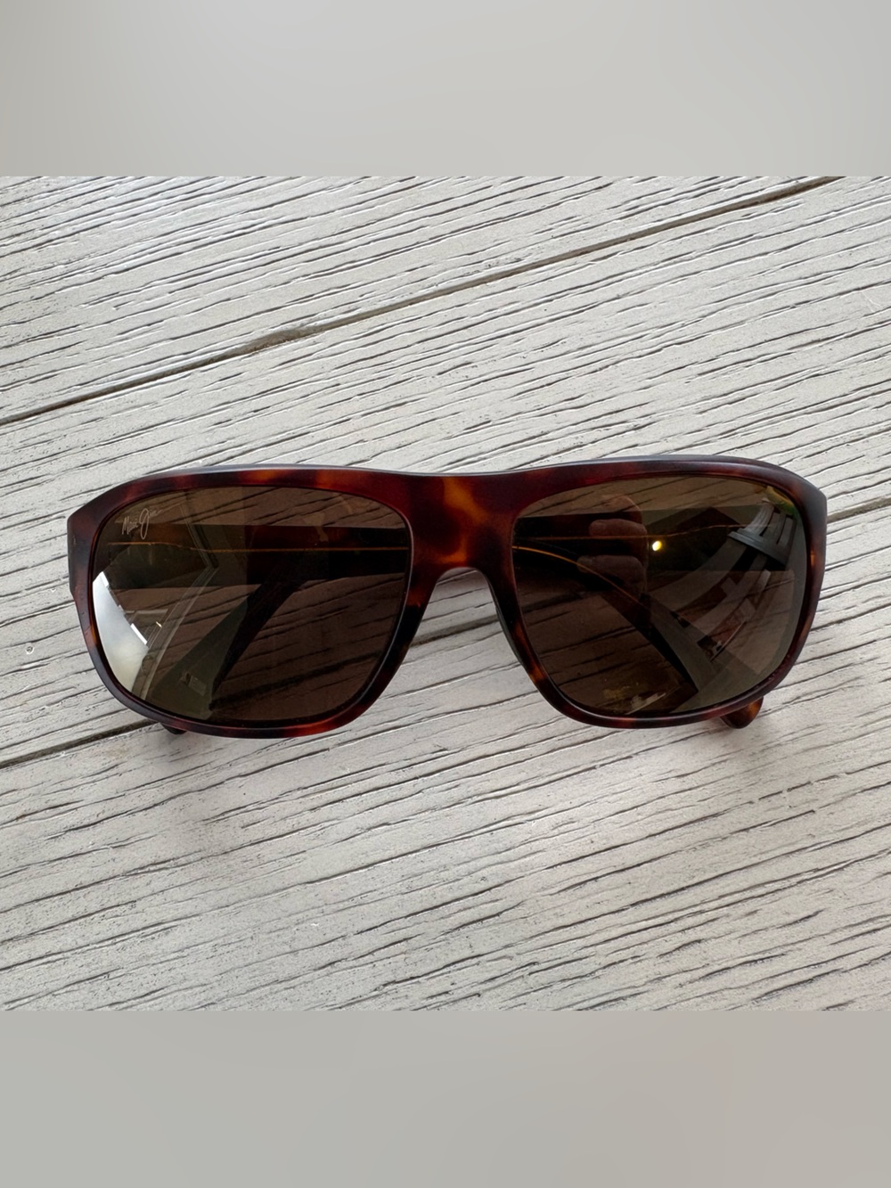 Maui Jim Tortoise Shell Sunglasses with Brown Lenses